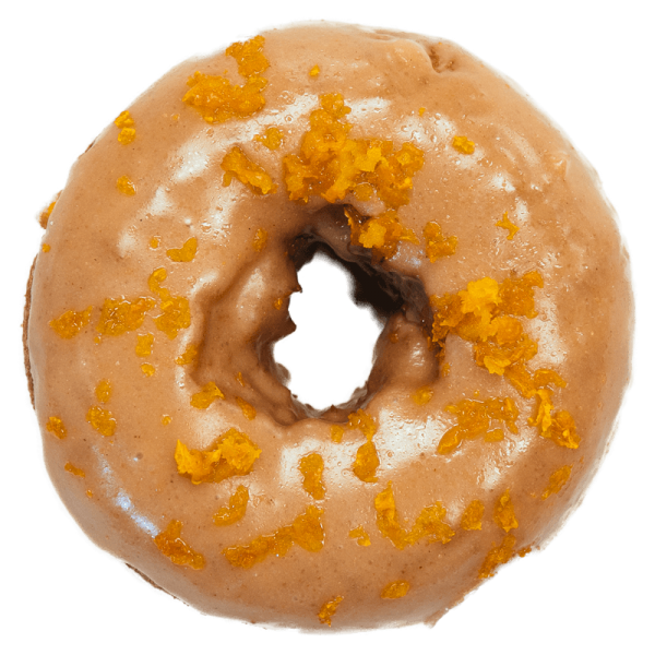 Vegan Orange Chai (Cake Donut)