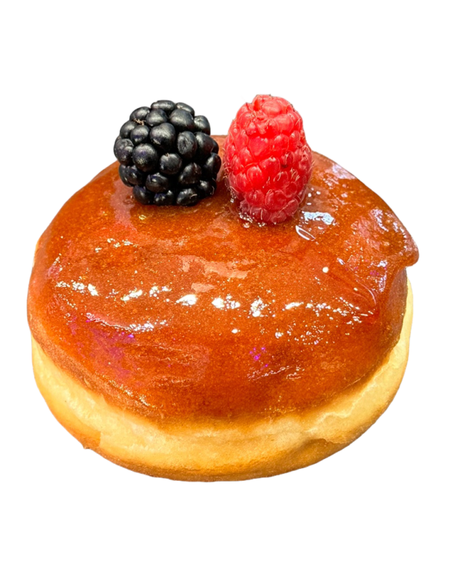 creme brulee donut