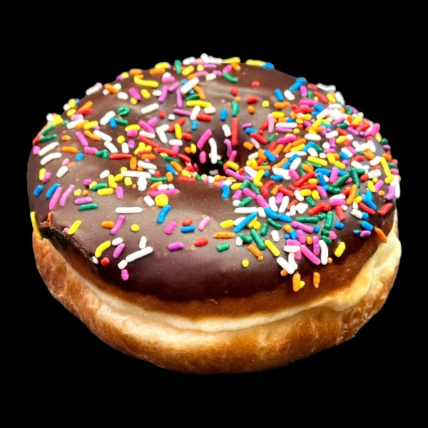 CHOCOLATE FUDGE W/SPRINKLES
