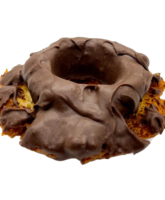 old fashioned chocolate donut