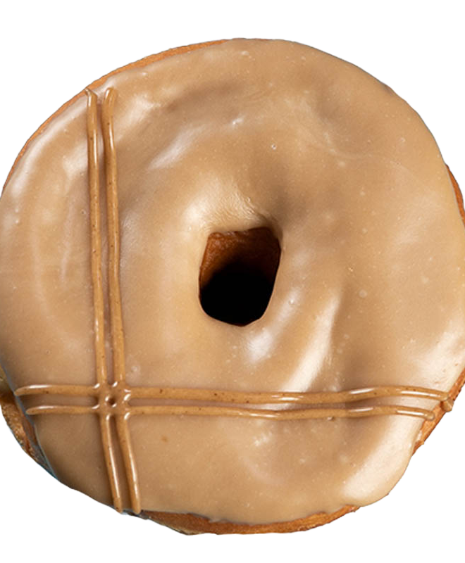 maple bourbon donut