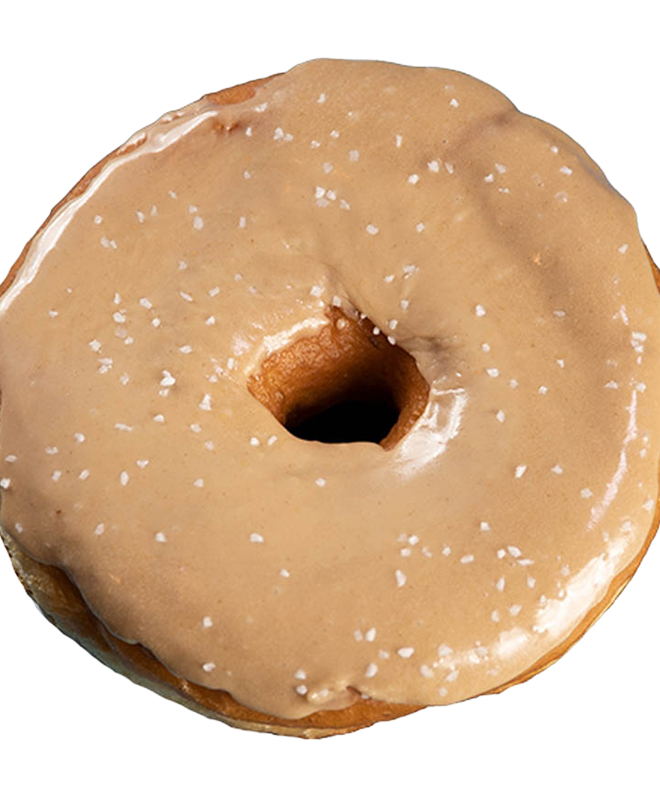 salted caramel donut