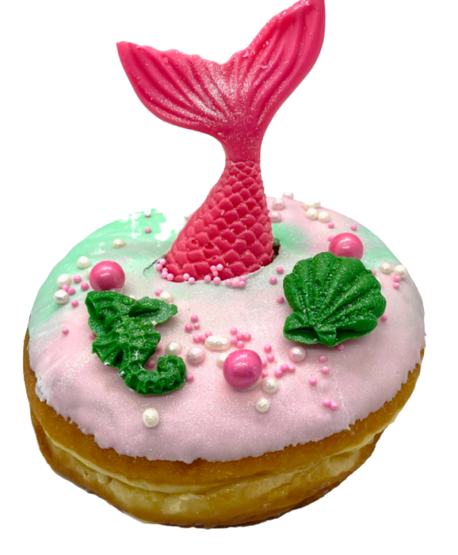 mermaid donut