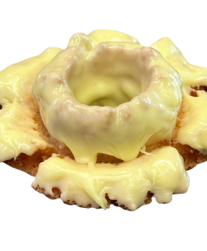 lemon old fashioned donut