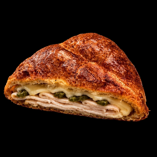 Jalapeño Turkey & Cheese Croissant